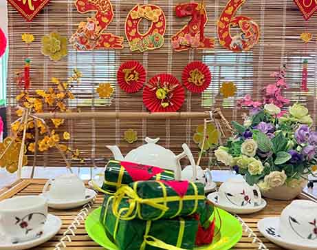 Trung tâm Học liệu Lê Vũ Hùng thông báo nghỉ Tết Nguyên đán 2026